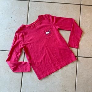 Vineyard Vines Pink Long Sleeve Shirt